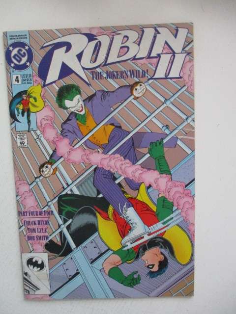 DC COMICS - ROBIN II - THE JOKERS WILD - NO. 4  -1991 AS NEW