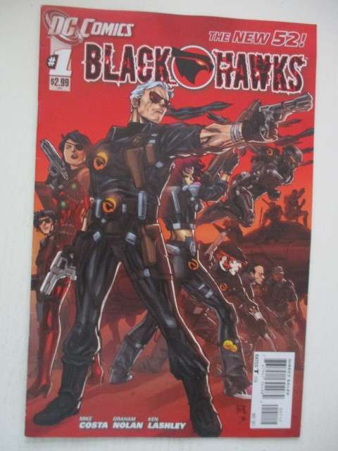 DC COMICS - BLACK HAWKS NO. 1 - 2011 AS NEW