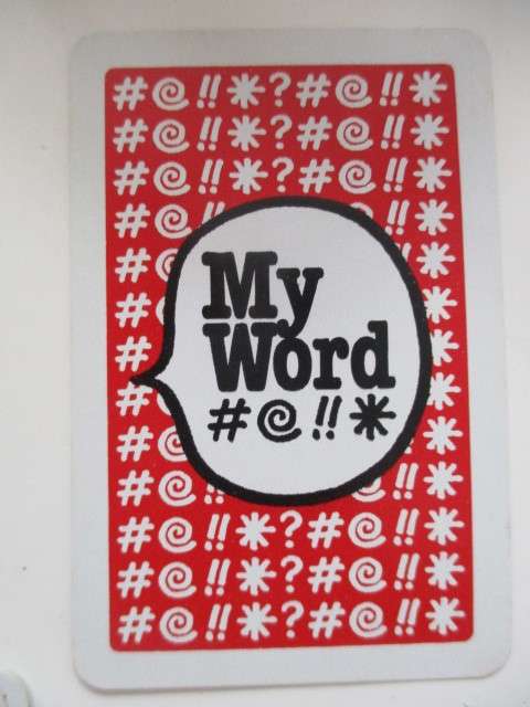 VINTAGE CARD GAME -  MY WORD -  50`S TO 60`S