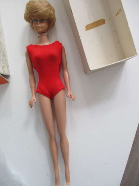 VINTAGE  BARBIE DOLL IN ORIGINAL BOX BY MATTEL - 1950`S