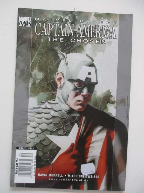 MARVEL COMICS - CAPTAIN AMERICA THE CHOSEN  NO 2  - 2007 GREAT CONDITION