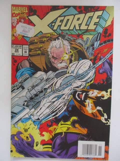 MARVEL COMICS - X-FORCE -  VOL. 1  NO. 28  1993 -  GREAT CONDITION