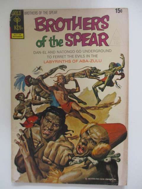 GOLD KEY COMICS - BROTHERS OF THE SPEAR -  NO. 2  - 1972