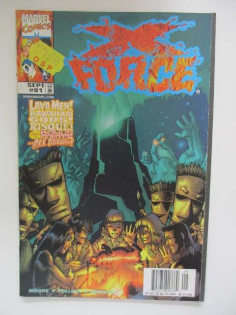 MARVEL COMICS  X- FORCE -  VOL. 1  NO. 81  - 1998