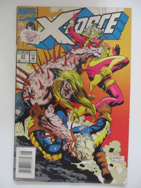 MARVEL COMICS - X-FORCE -  VOL. 1  NO. 37  1994