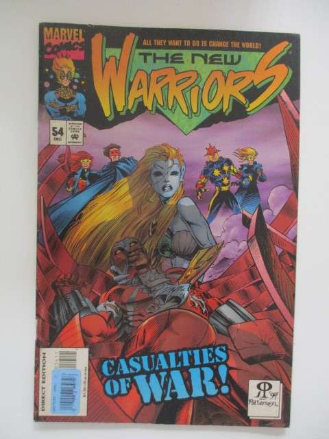 MARVEL COMICS - THE NEW WARRIORS -  VOL. 1  NO. 54 -  1994
