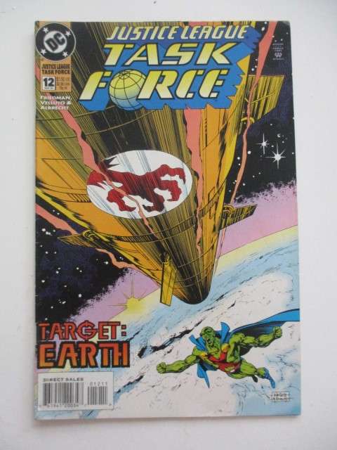 DC COMICS - JUSTICE LRAGUE TASK FORCE  NO. 12 - 1994 GREAT CONDITION