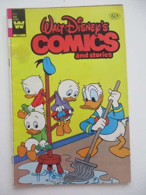 WHITMAN COMICS - WALT DISNEY`S COMICS  NO. 507  VOL. 43  NO. 3 - 1984