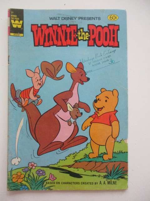 WHITMAN COMICS - WINNIE THE POOH - NO. 31  - 1982