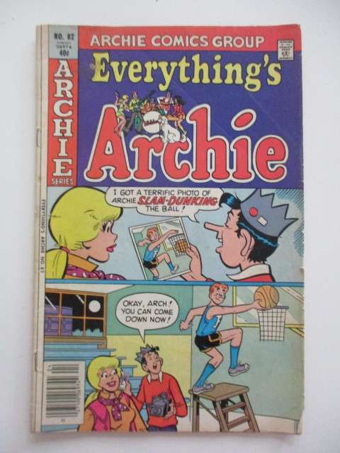 ARCHIE SERIES COMICS - EVERYTHING`S ARCHIE -  NO. 82 -  1980