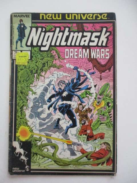 MARVEL COMICS - NIGHTMASK - VOL. 1  NO. 3  1986