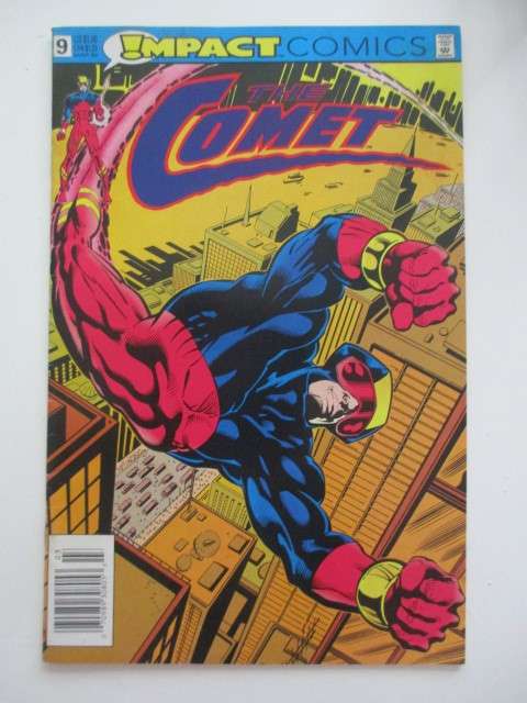 IMPACT COMICS- NO. 9  - 1992 - THE COMET AS NEW