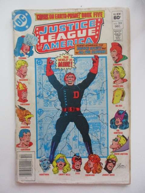 DC COMICS - JUSTICE LEAGUE OF AMERICA -  VOL. 23 NO. 209 - 1982