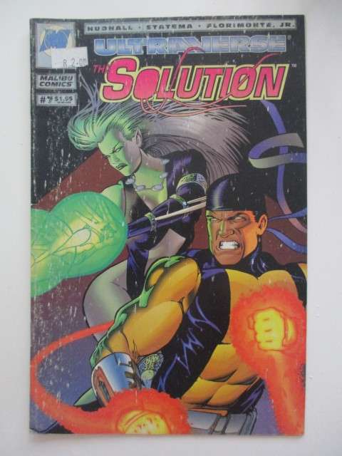 MALIBU COMICS- THE SOLUTTION -  VOL. 1 NO.7 - 1994