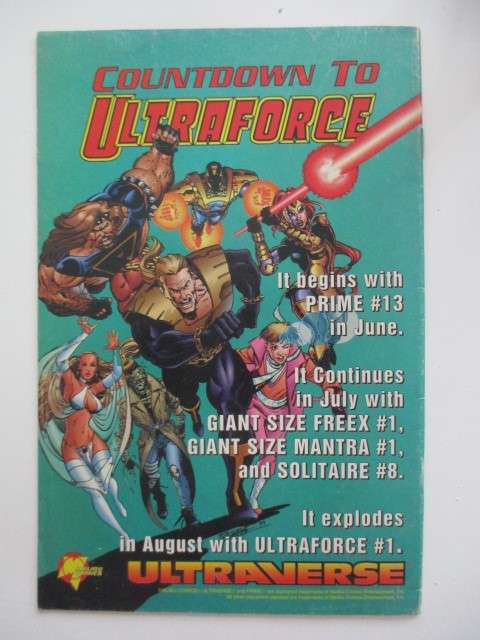 MALIBU COMICS- THE SOLUTTION -  VOL. 1 NO.7 - 1994