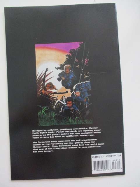 EPIC COMICS - TERRARISTS COMIC 3 OF 4 -  1993 - AS NEW