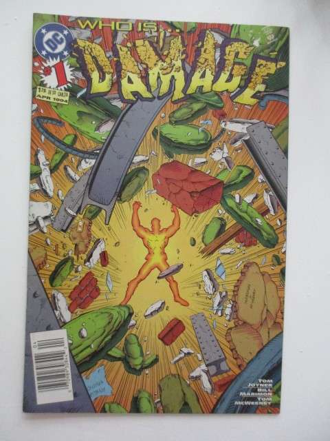 DC COMICS - DAMAGE NO. 1 - 1994 -  AS NEW