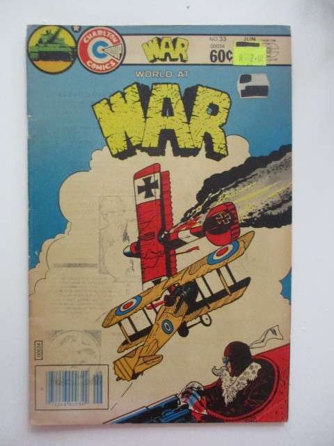 CHARLTON COMICS - WORLD AT WAR -  VOL. 7 NO. 33 - 1982