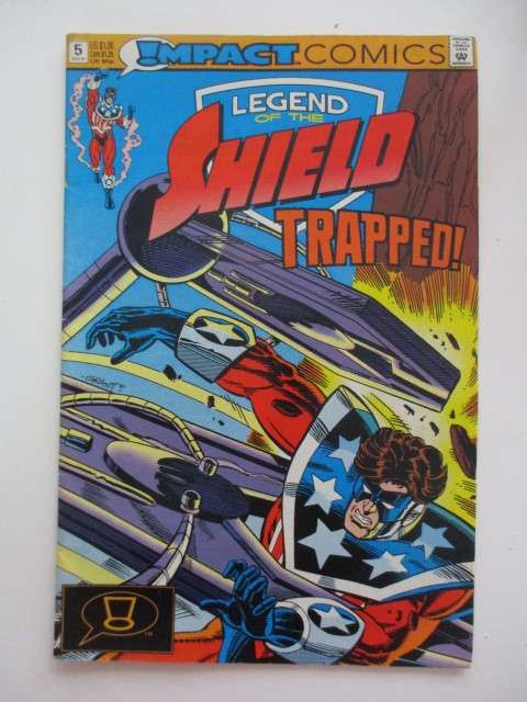 IMPACT COMICS - LEGEND OF THE SHIELD - NO. 5 - 1991 - GREAT CONDITION