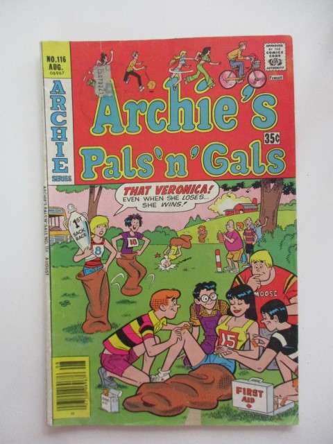 ARCHIE SERIES  COMICS - ARCHIE`S PALS N GALS  - NO. 116  - 1977