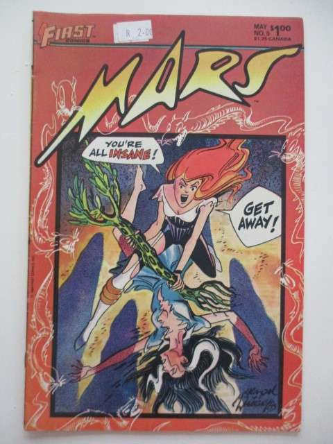 FIRST COMICS - MARS - VOL. 1  NO. 5  - 1984