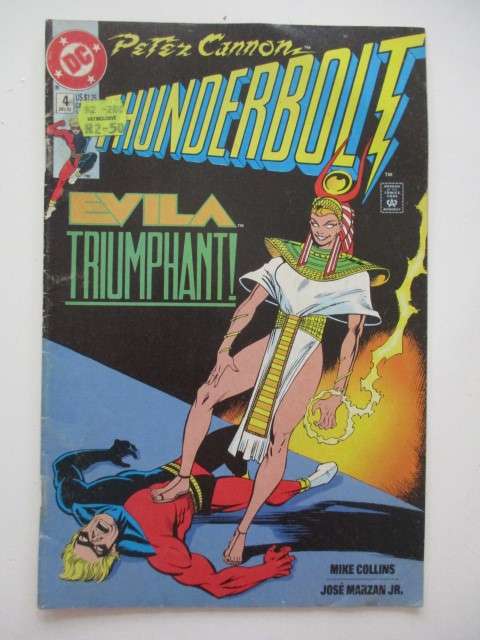 DC COMICS - PETER CANNON - THUNDERBOLT -  NO. 4-  1992