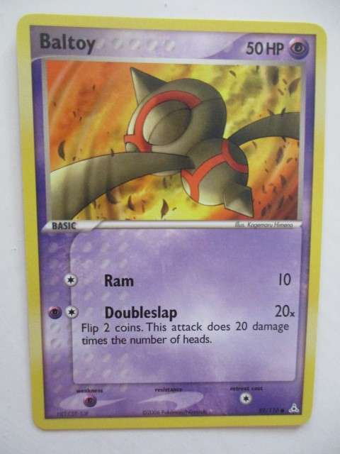 POKEMON TRADING CARD - BALTOY - 2006 -  MINT CARD