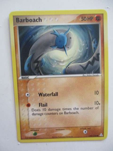 POKEMON TRADING CARD - BARBOACH  - 2006 AS NEW