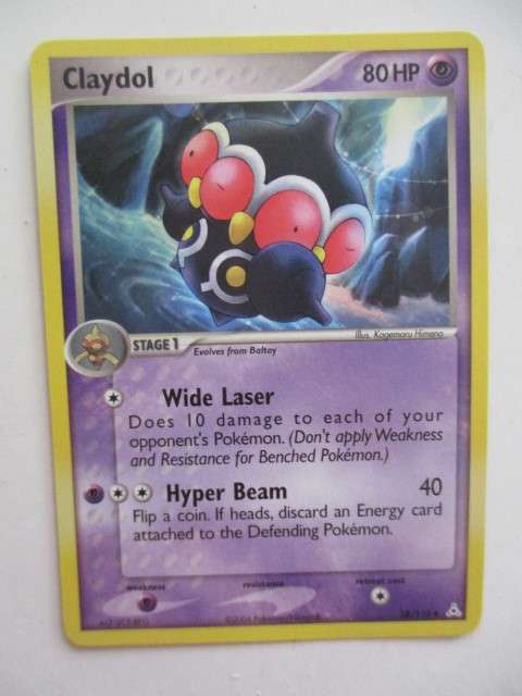 POKEMON TRADING CARD - CLAYDOL  - 2006 - MINT CARD