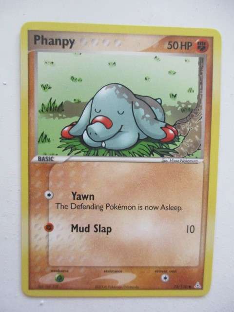 POKEMON TRADING CARD - 2006 - PHANPY - AS NEW