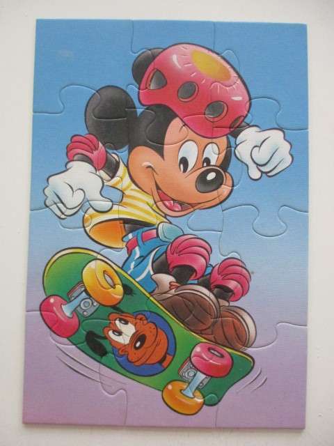 VINTAGE PUZZLE MICKEY MOUSE - LARGE PIECES - 12