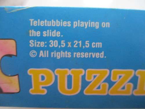 VINTAGE TELETUBBIES PUZZLE IN ORIGINAL BOX - 63 PIECES