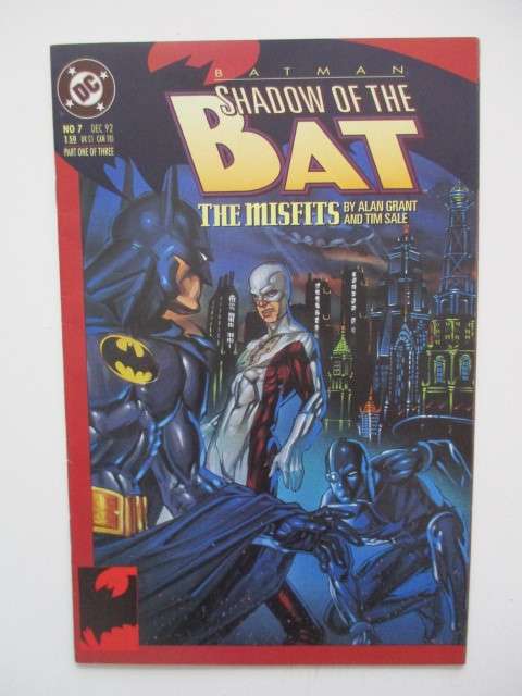 DC COMICS - BATMAN SHADOW OF THE BAT  NO. 7 - 1992 - MINT CONDITION