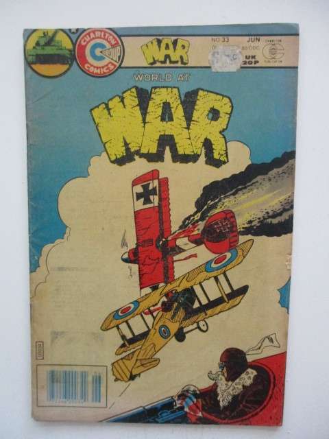 CHARLTONCOMICS - WAR WORLD AT WAR -  VOL. 7 NO. 33 -  1982