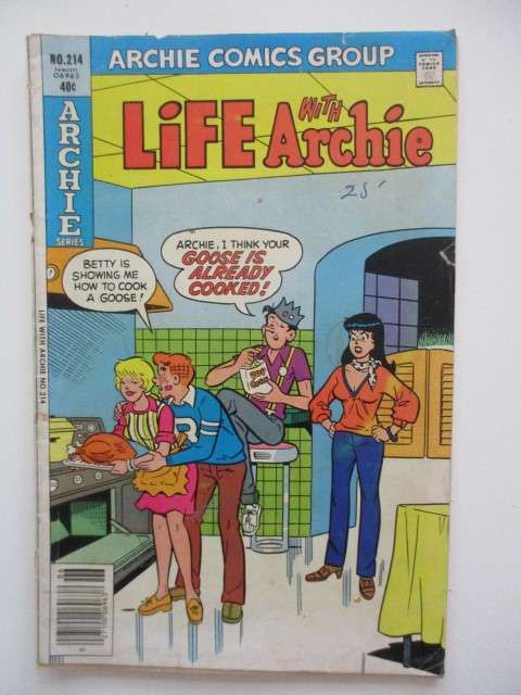ARCHIE SERIES COMICS -  PEP COMIC  IN LIFE WITH ARCHIE COVER - NO. 359 - 1980
