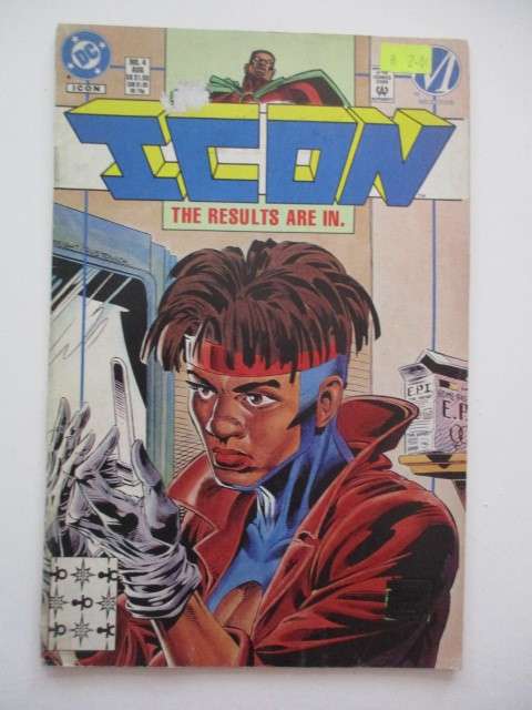 DC COMICS - ICON THE RESULTS ARE IN -  NO. 4  - 1993