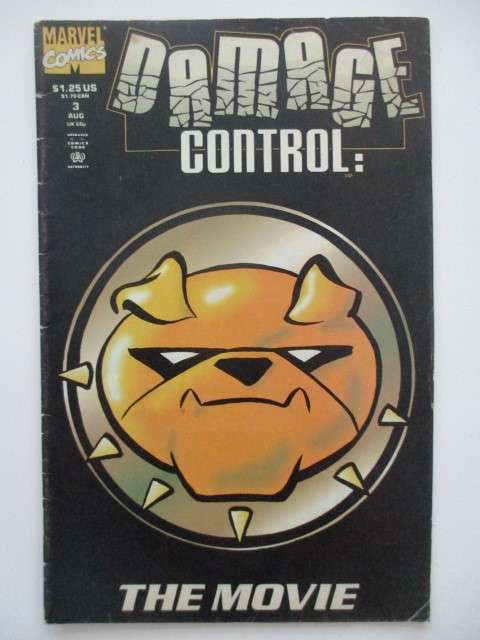MARVEL COMICS  -  DAMAGE CONTROL  VOL. 3  NO. 3 -  1991