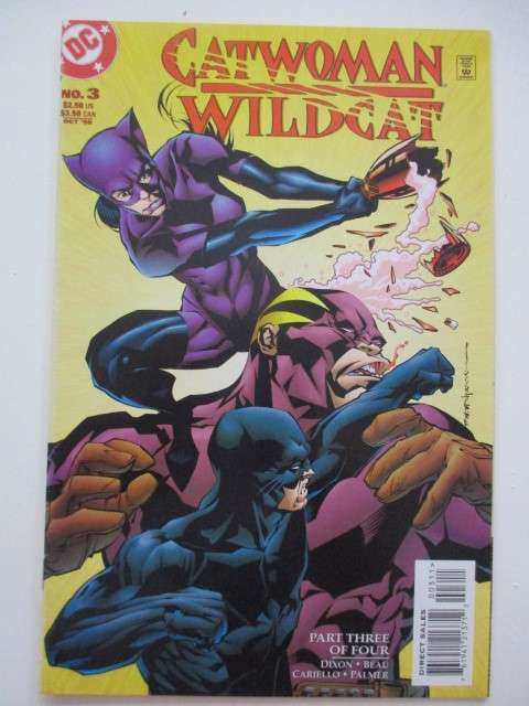 DC COMICS - CATWOMAN  / WILDCAT -  NO. 3  - 1998 - AS NEW