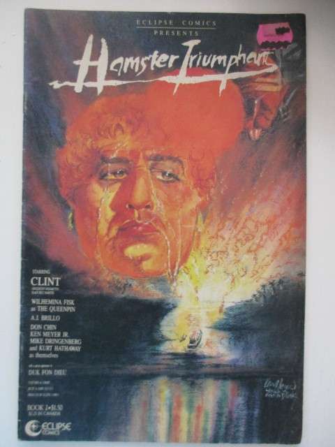 ECLIPSE COMICS - HAMSTER TRIUMPHANT  NO. 2  - 1987