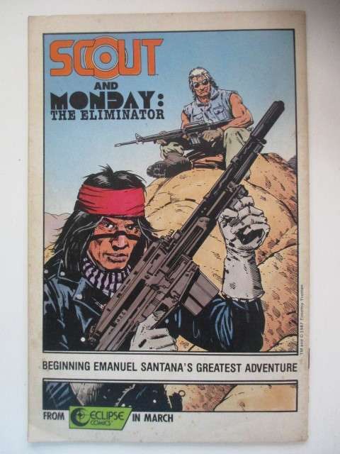 ECLIPSE COMICS - HAMSTER TRIUMPHANT  NO. 2  - 1987