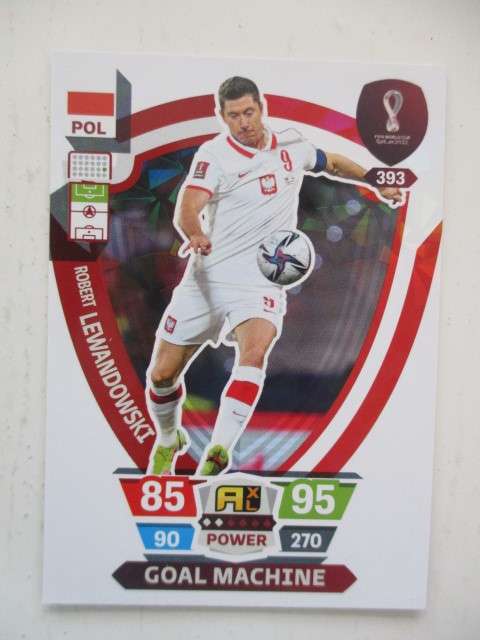 PANINI FIFA WORLD CUP 2022 - ROBERT LEWANDDOWSKI - CARD IN MINY CONDITION