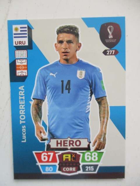 PANINI FIFA SOCCER WORLD CUP 2022 - LUCAS TORREIRA - CARD IN MINT CONDITION