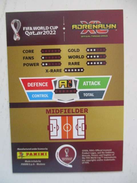PANINI FIFA SOCCER WORLD CUP 2022 - LUCAS TORREIRA - CARD IN MINT CONDITION