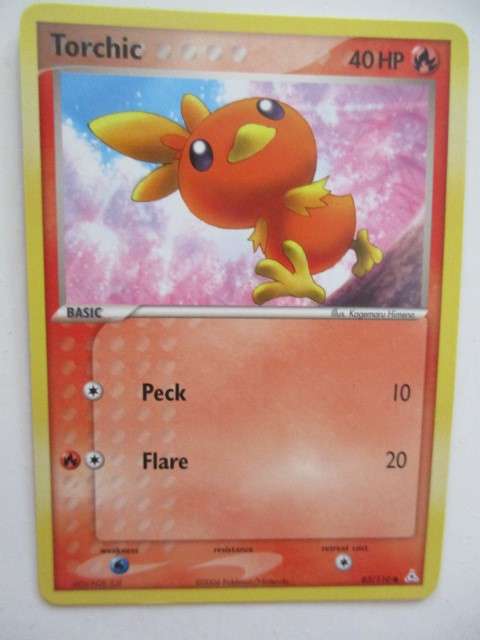 POKEMON TRADING CARD - TORCHIC - 2006 CARD IN MINT CONDITION