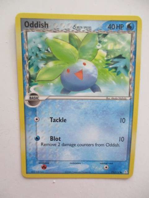 POKEMON TRADING CARD - 2006 - ODDISH - CARD IN MINT CONDITION