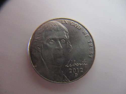 AMERICA 5c COIN  2012