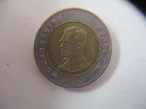 THAILAND 10 BAHT COIN