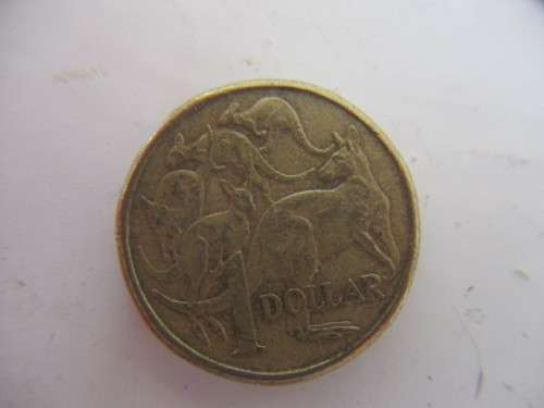 AUSTRALIA  1 DOLLAR COIN  2008