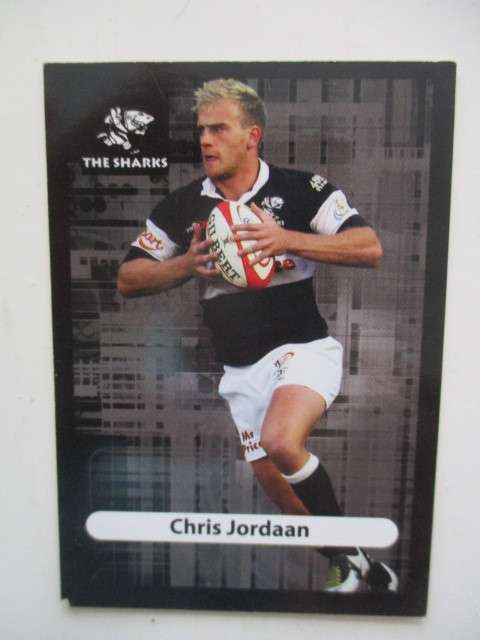 CHRIS JORDAAN AND RYAN KANKOWSKI  -  BIG-BALL CARDS 2009 -  SHARKS