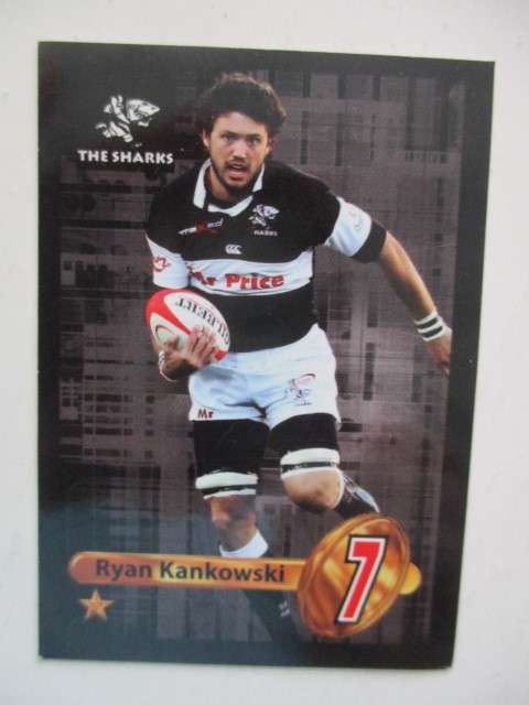 CHRIS JORDAAN AND RYAN KANKOWSKI  -  BIG-BALL CARDS 2009 -  SHARKS